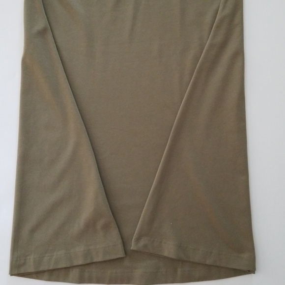 Lou&Grey Green Trapeze Dress, L - Picture 2 of 8